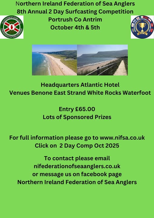 This year is our first competition within the family of the International Surfcasting Friendship Cup