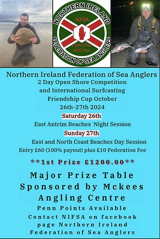 We are starting to build up a head of steam with our 2 day competition on the east coast of Northern Ireland