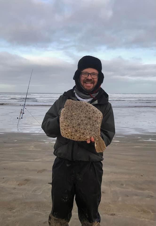 Winner of November #NIFSA Fish of the Month with this lovely 40cm Turbot is Kenny Bodles Bodles