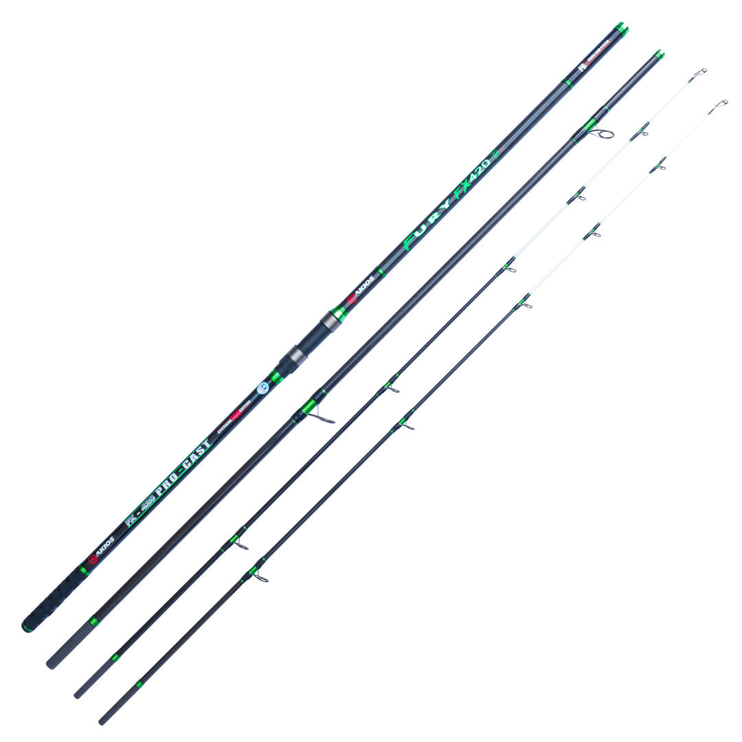 Akios Fury TT Twin Tipped Continental Rod