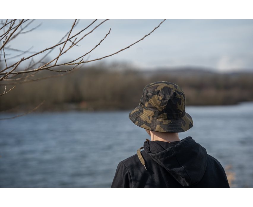 Avid Carp Distortion Camo Bucket Hat