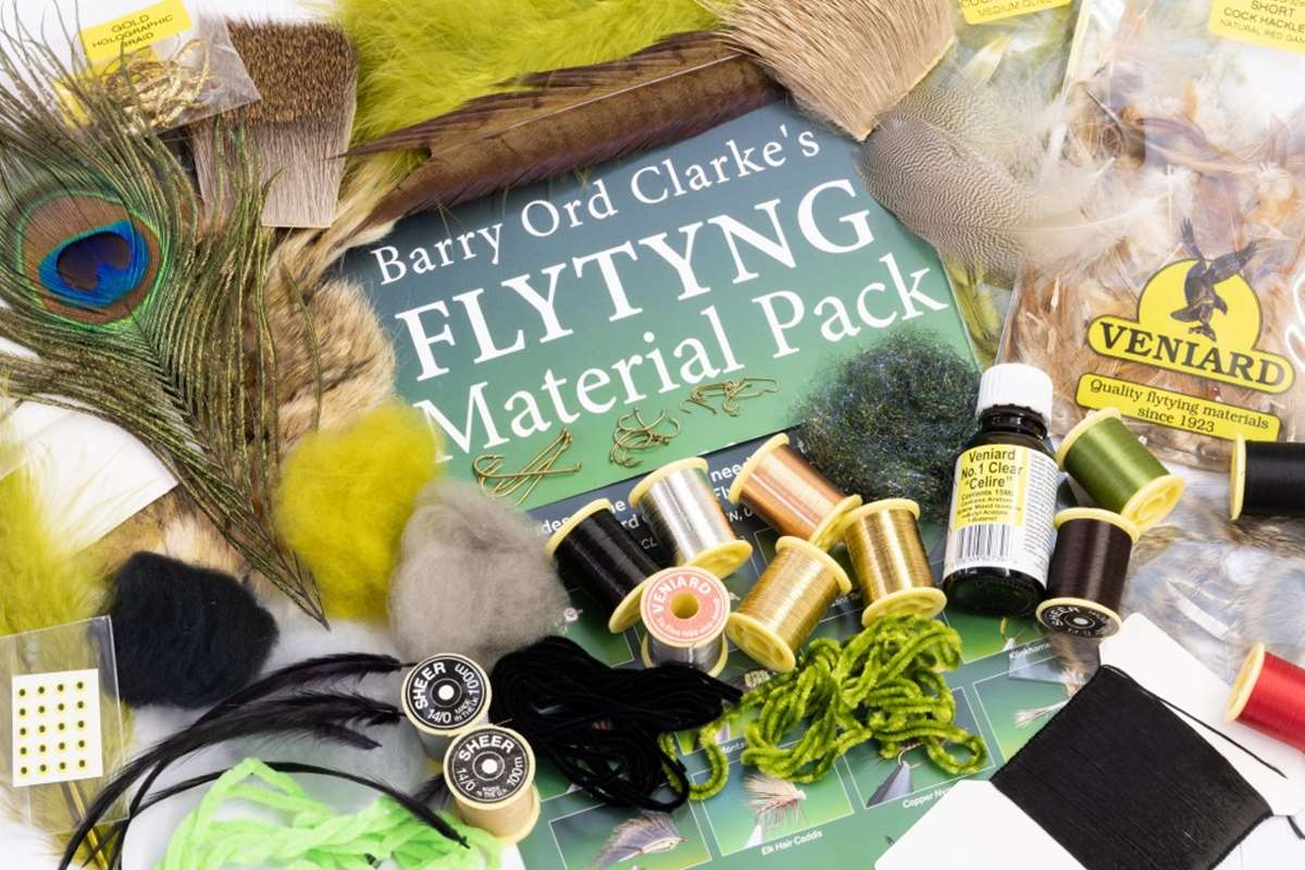 Barry Ord Clarke's Fly Tying Material Pack