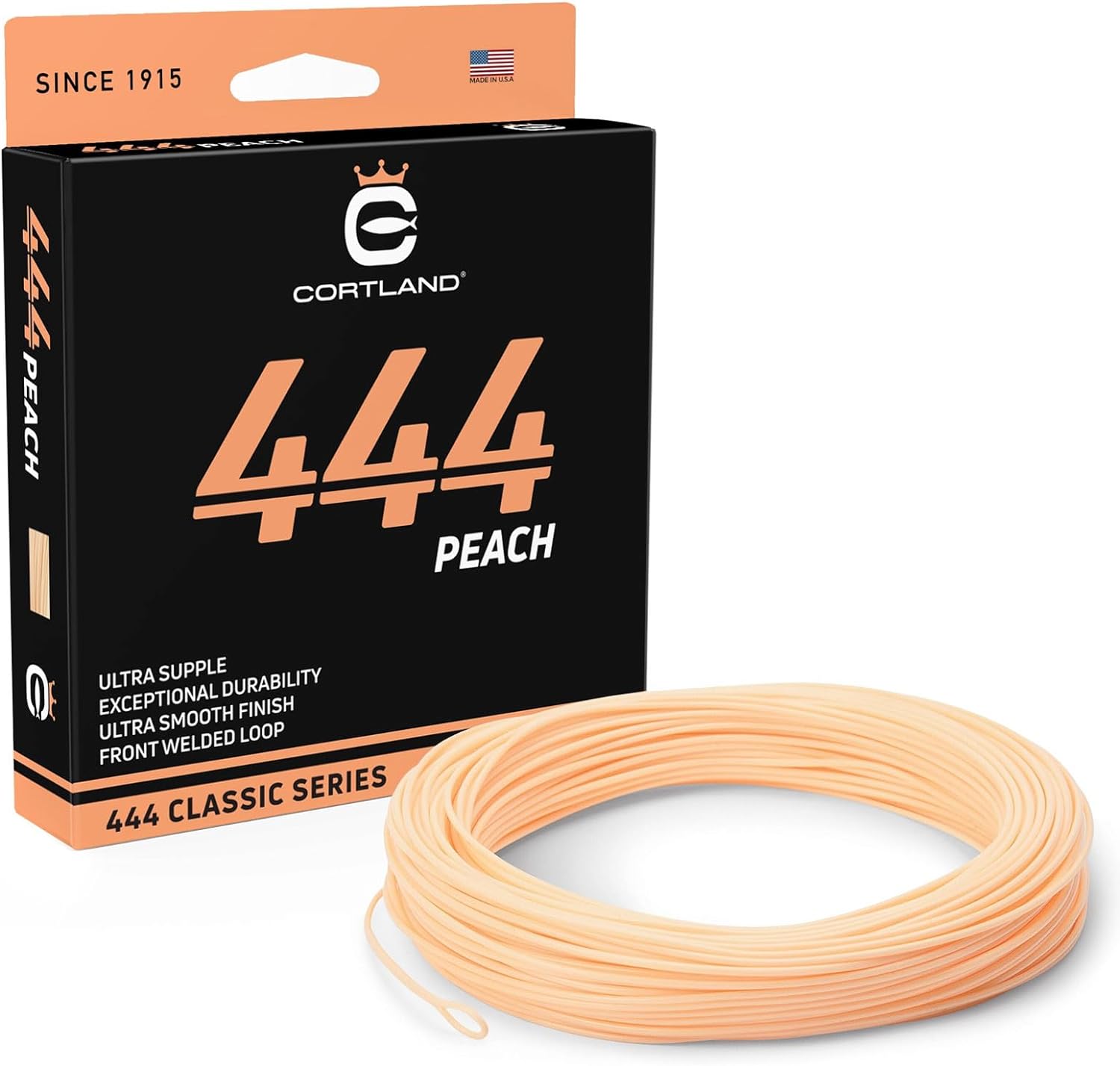 Cortland Classic Series 444 Peach Double Taper Floating Fly Line