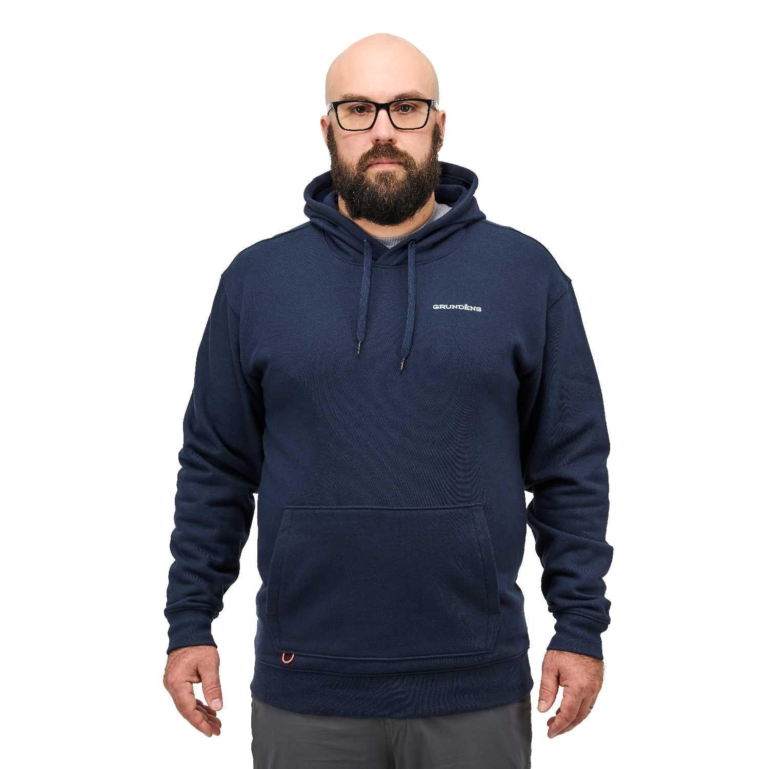 Grundens Logo Boat Hoodie