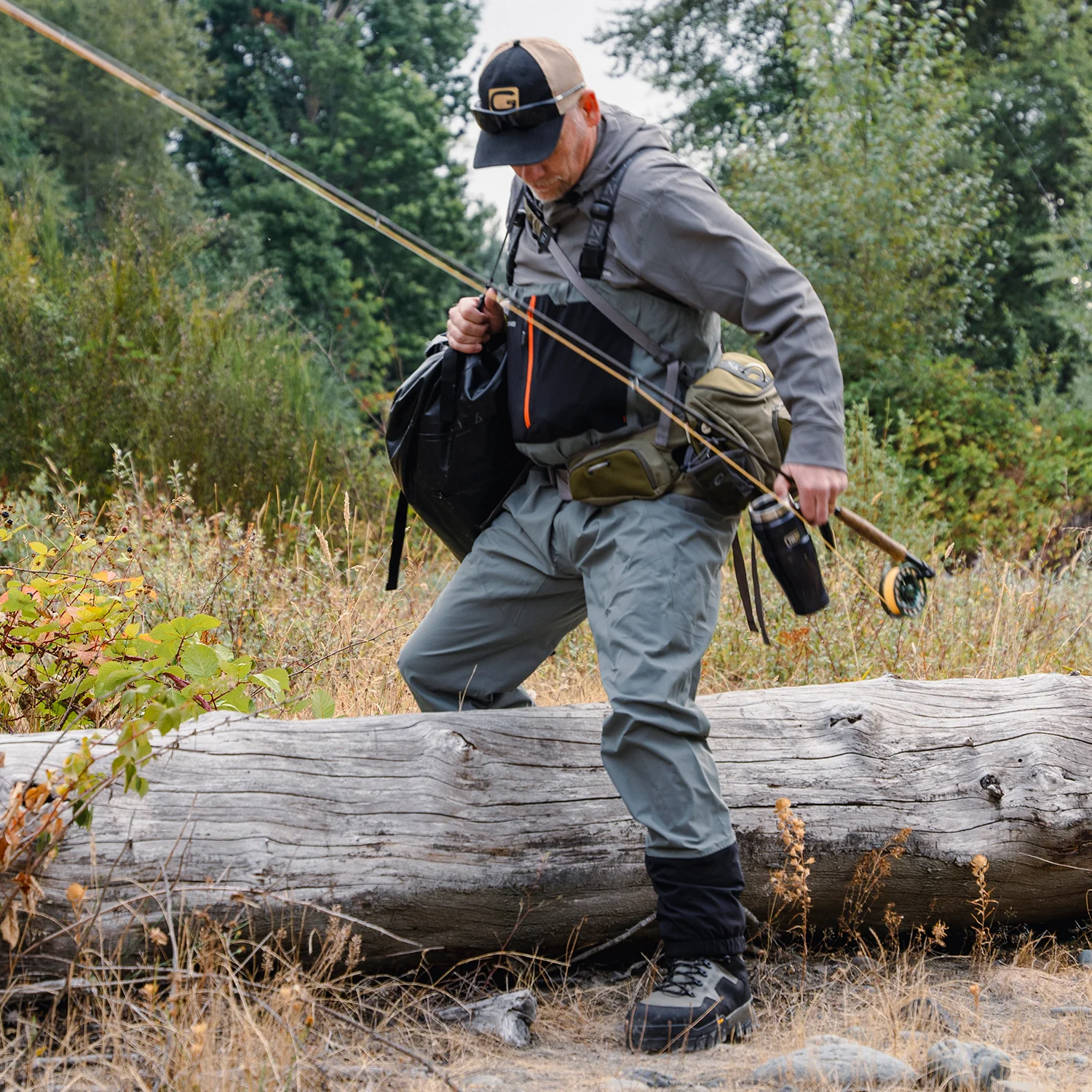 Grundens Men's Bedrock Stockingfoot Waders