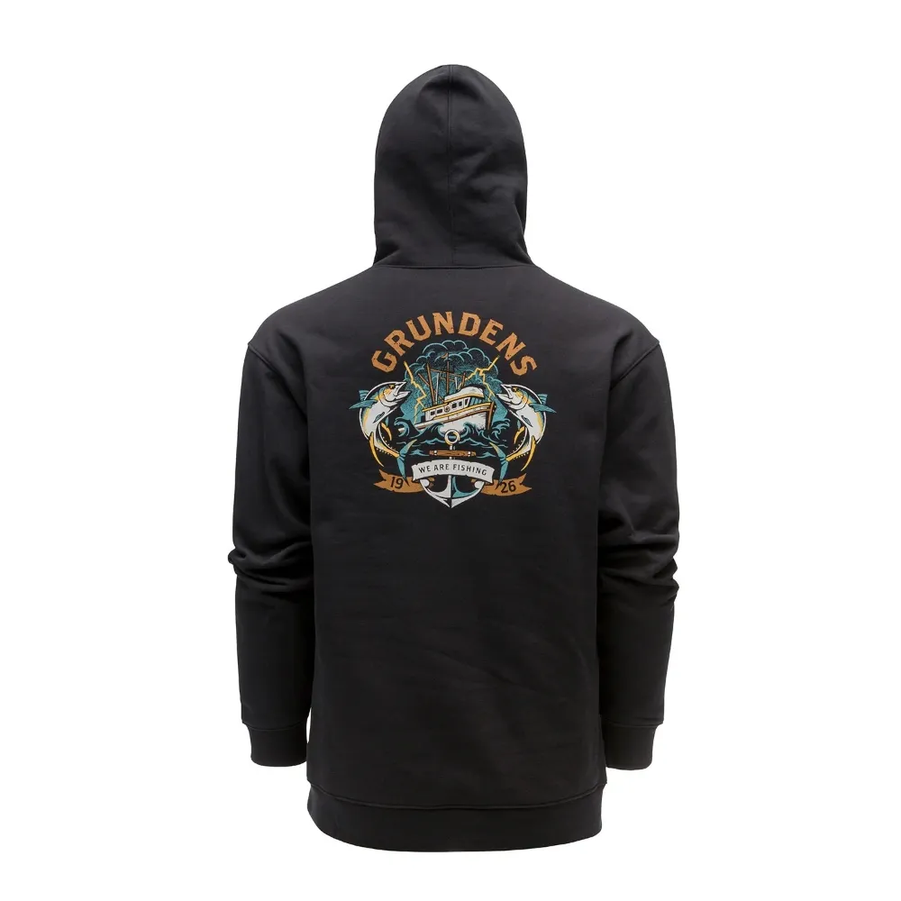 Grundens Tuna Tattoo Displacement DWR Hoodie