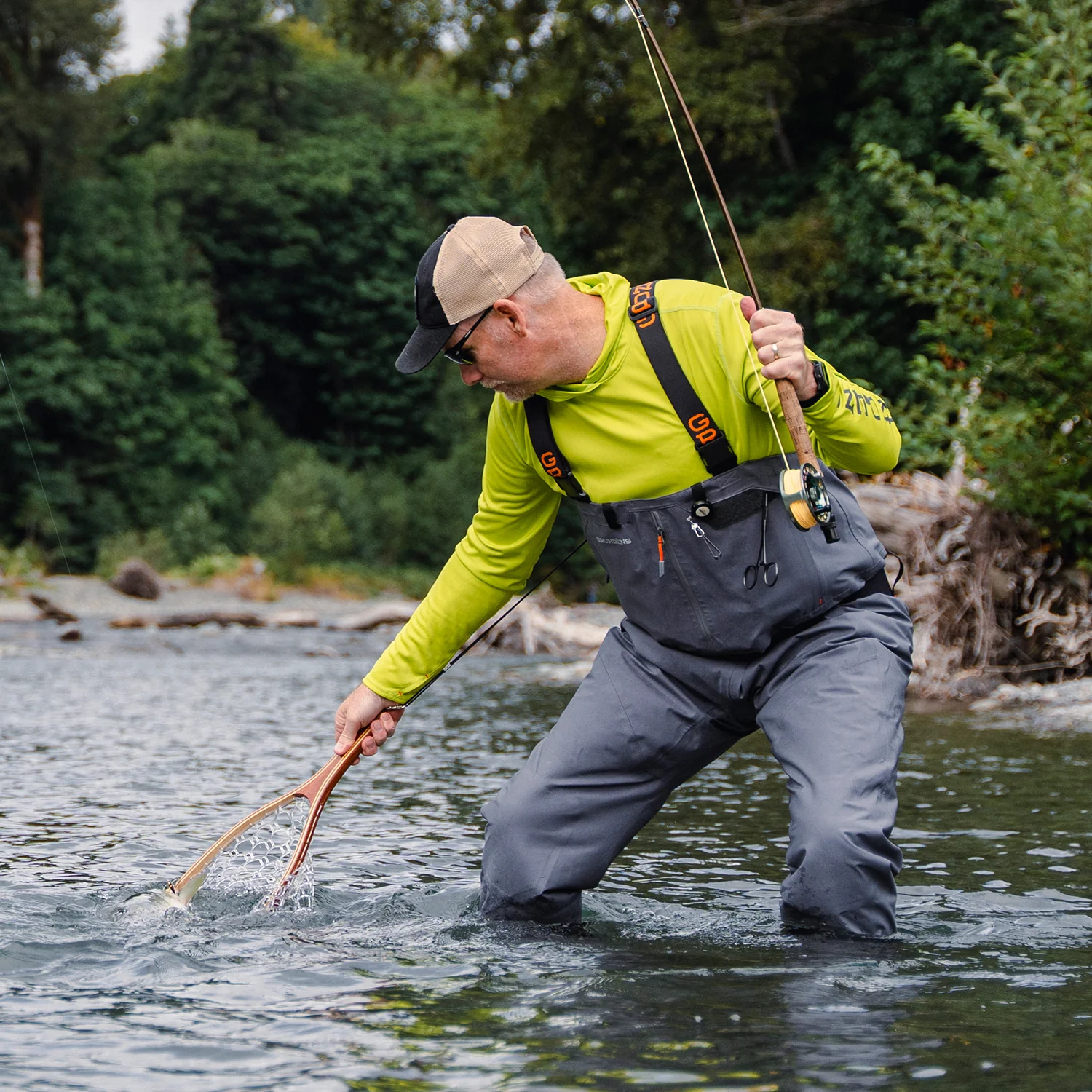 Grundens Vector Zip Stockingfoot Waders