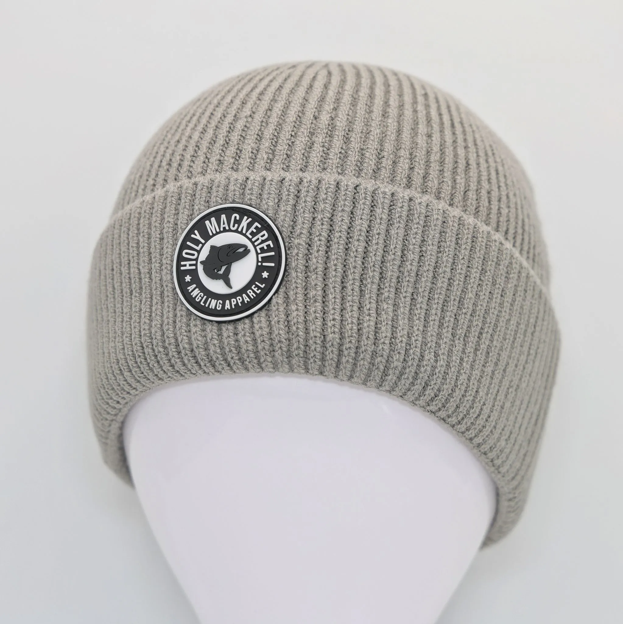 Holy Mackerel! Ribbed Knit Trawler Beanie