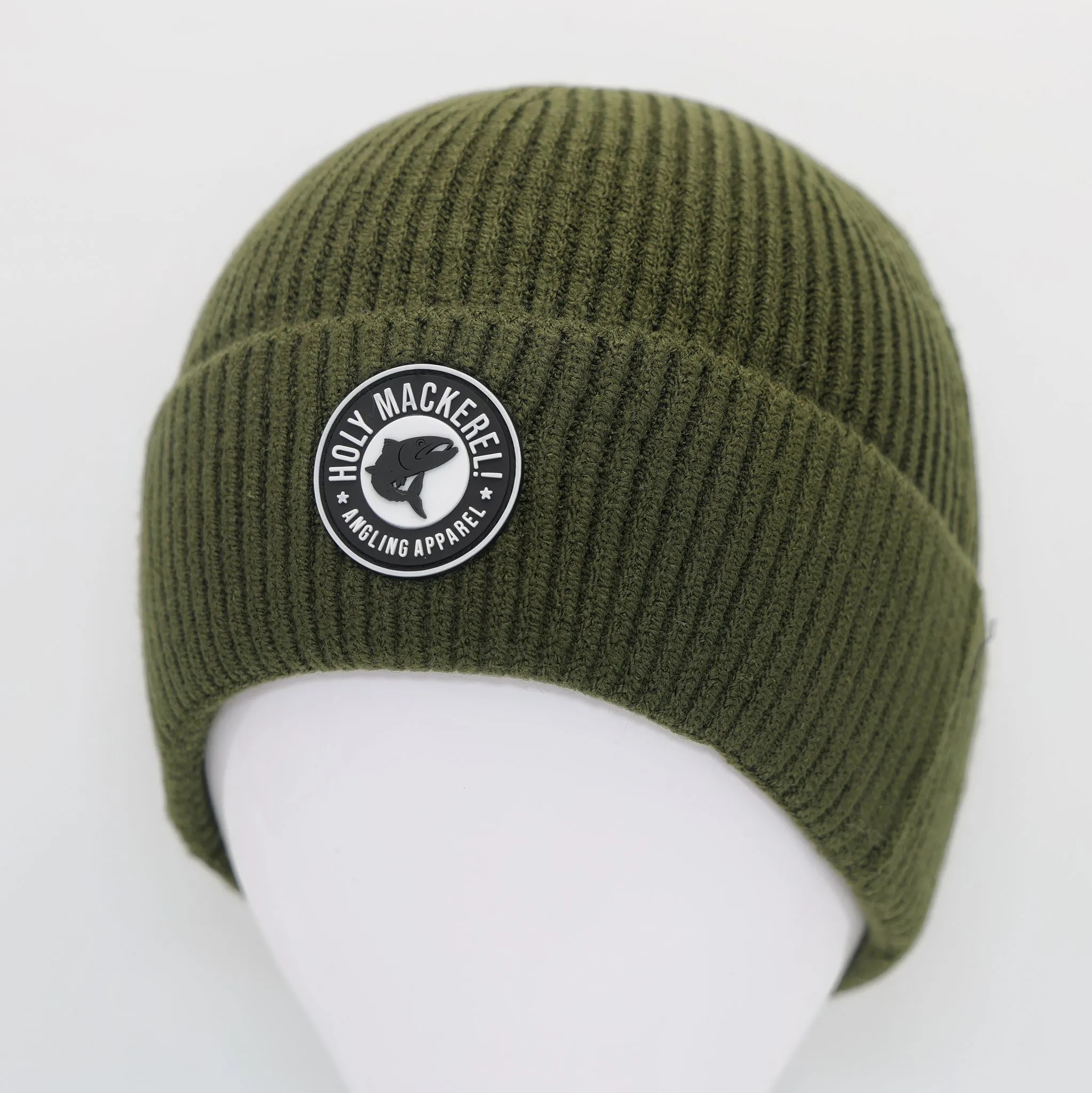 Holy Mackerel! Ribbed Knit Trawler Beanie