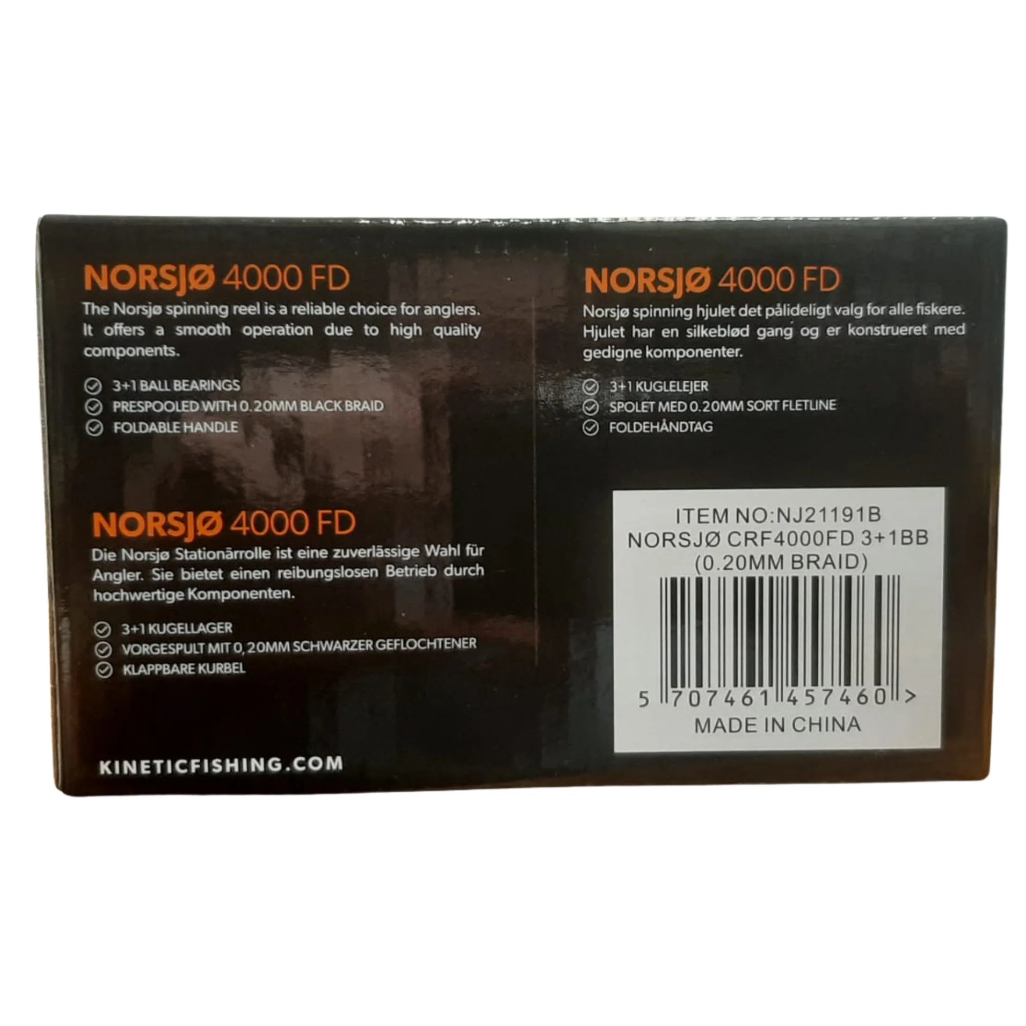 Kinetic Norsjo Spinning Reel