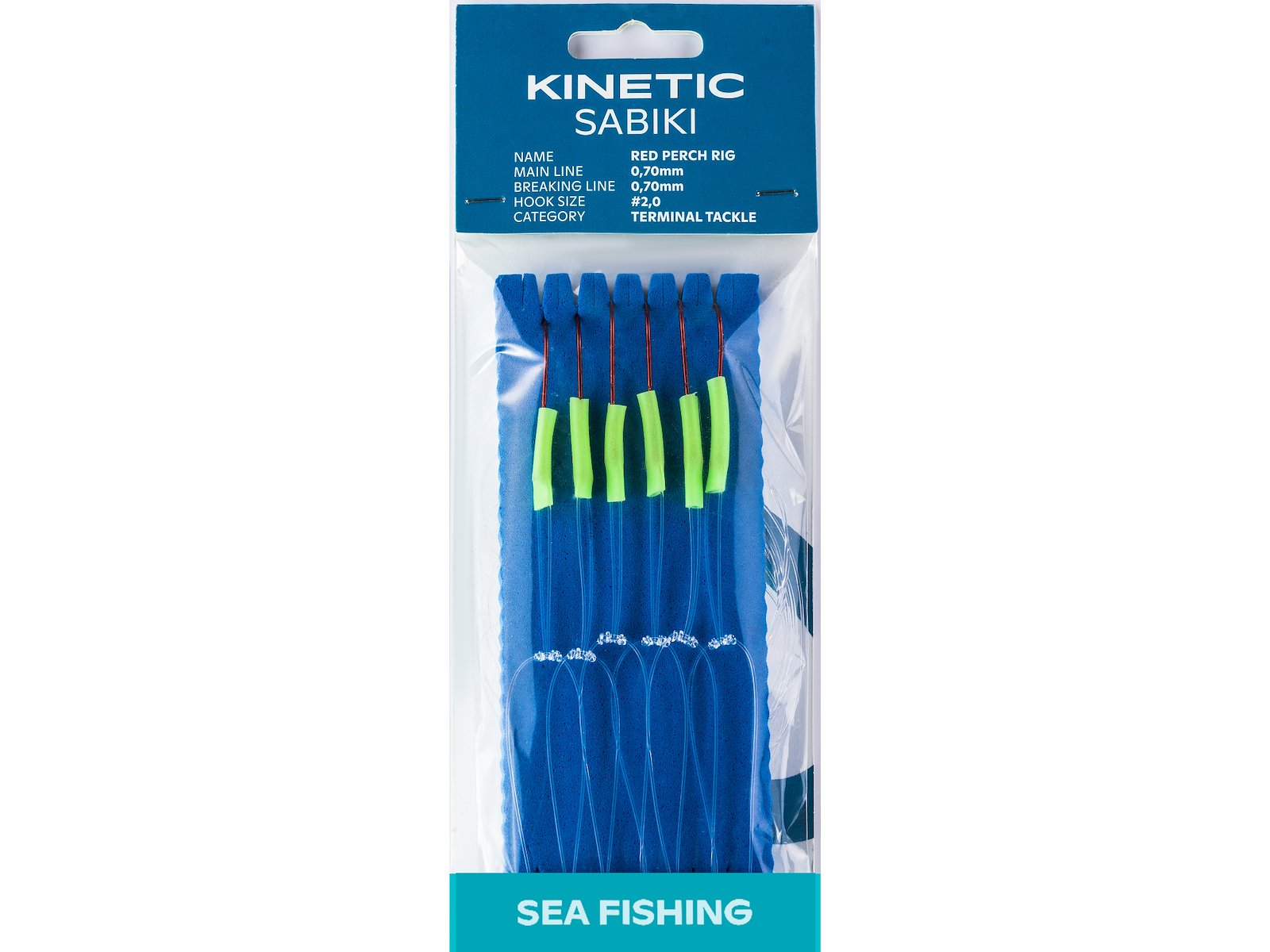 Kinetic Sabiki Red Perch Rig