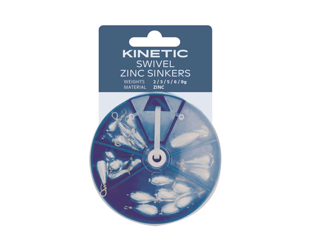 Kinetic Swivel Zinc Sinkers