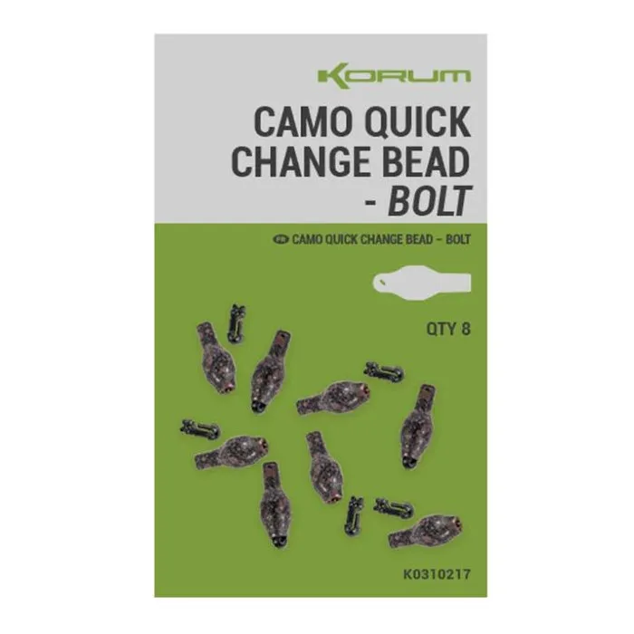 Korum Camo Quick Change Bead - Bolt