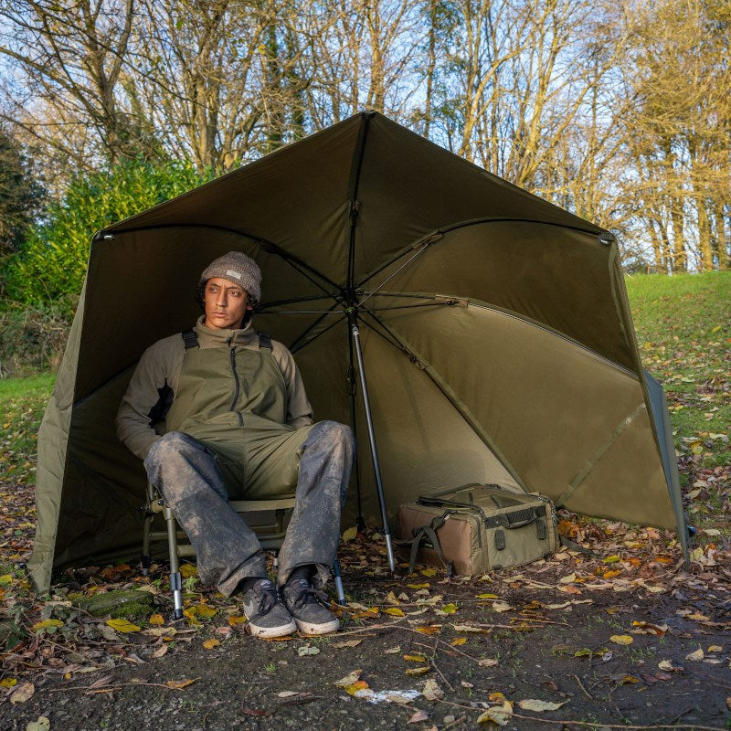 Korum Progress Graphite Brolly Shelter 50"