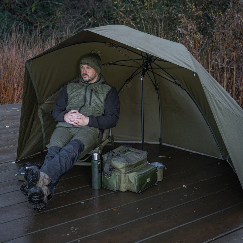 Korum Progress Graphite Brolly Shelter 50"