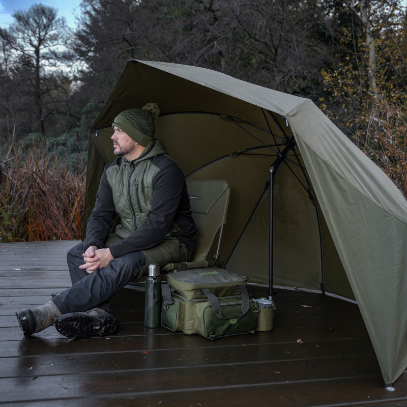 Korum Progress Graphite Brolly Shelter 50"