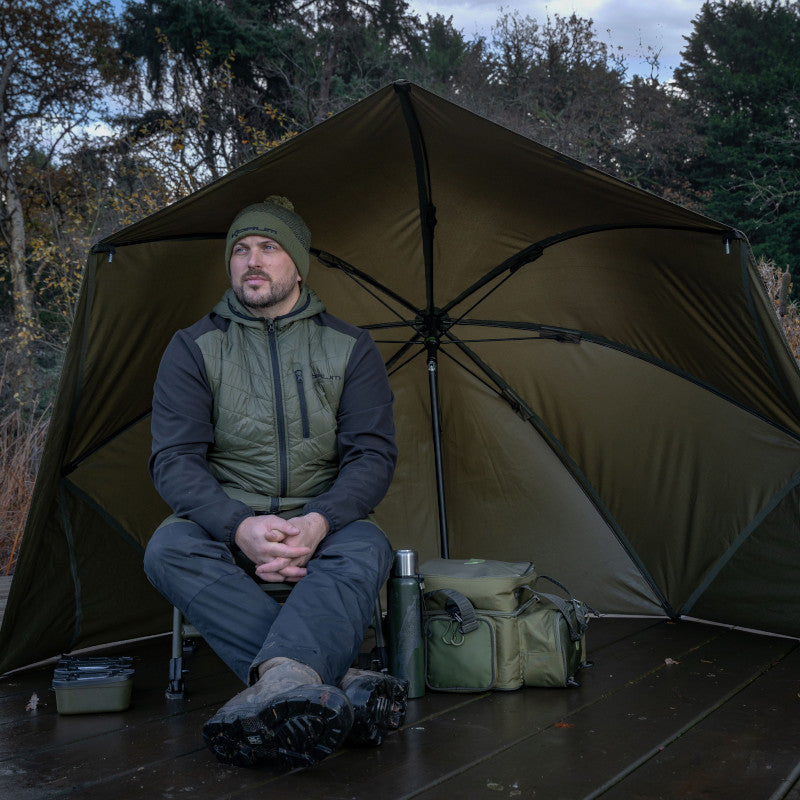 Korum Progress Graphite Brolly Shelter 50"