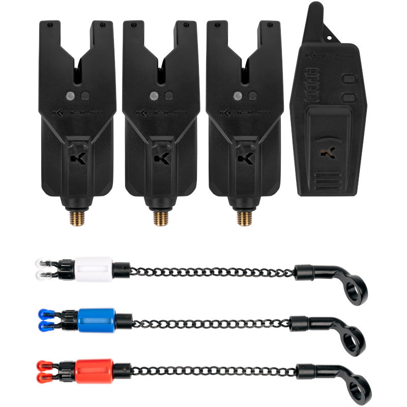 Korum KRI 3 Rod Remote Alarm & Indicator Set