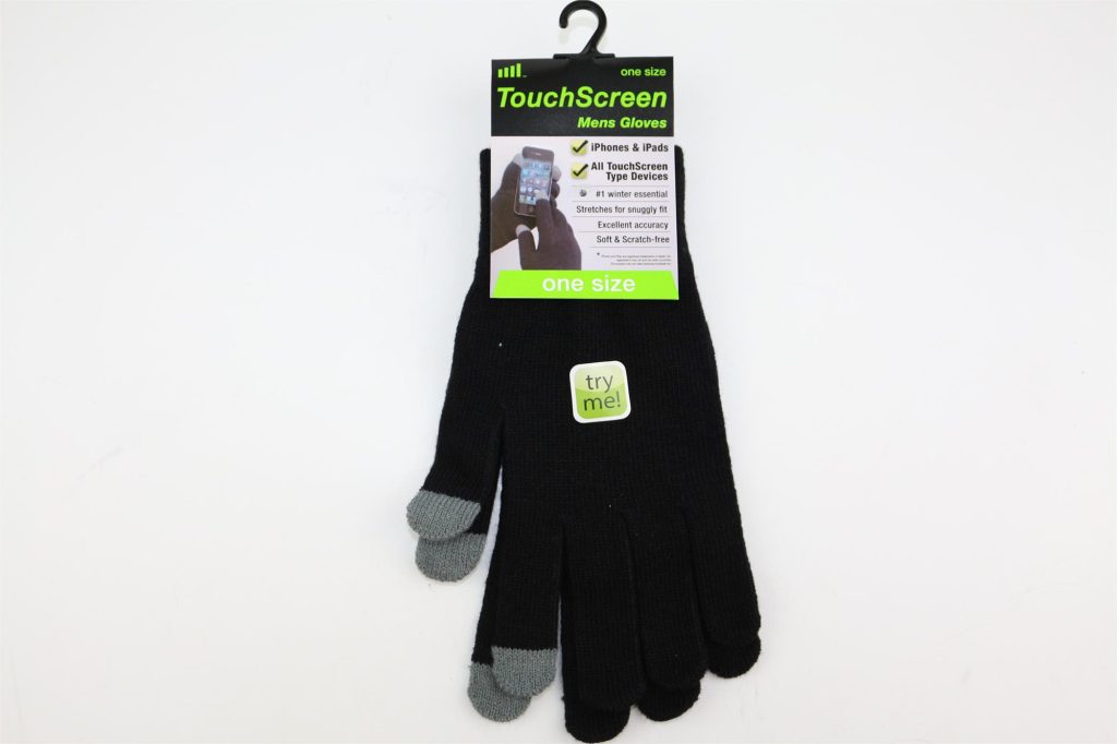 RJM Men's Phone Touch Gloves