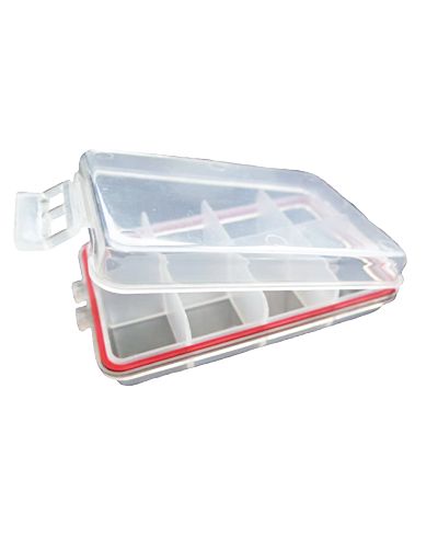 Turrall 8 Compartments Plastic Fly Box