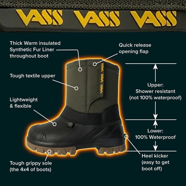 Vass Hybrid Thermo Fishing Boot