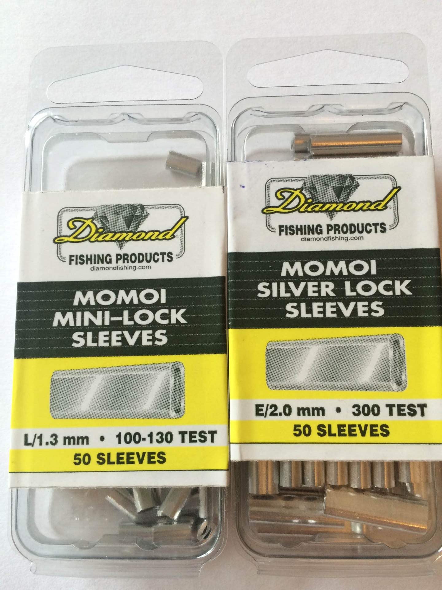 Momoi Diamond Silver and Mini Lock Aluminium Sleeves