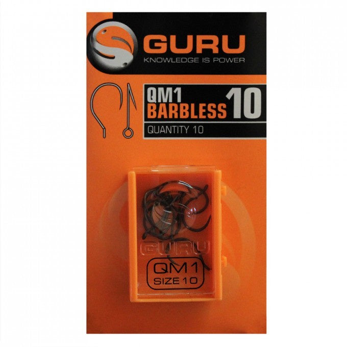 Guru QM1 Barbless Hooks