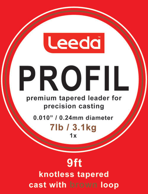 Leeda Profil 9' Tapered Leaders