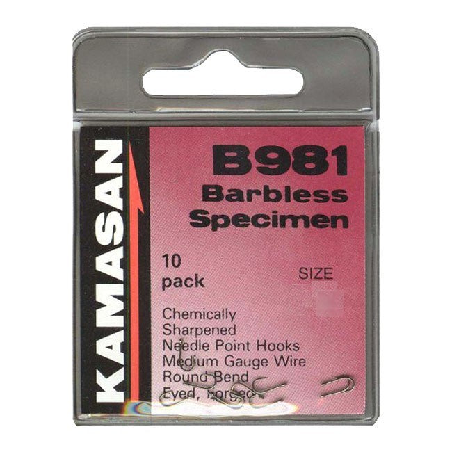 Kamasan B981 - Specimen Eyed Barbless