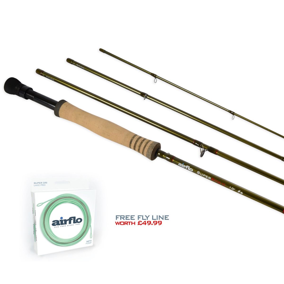 Airflo Super Stik MK2 Fly Fishing Rod