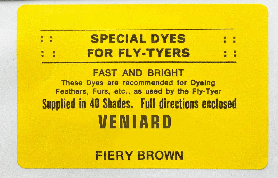 Veniard Special Dyes for Fly-Tyers