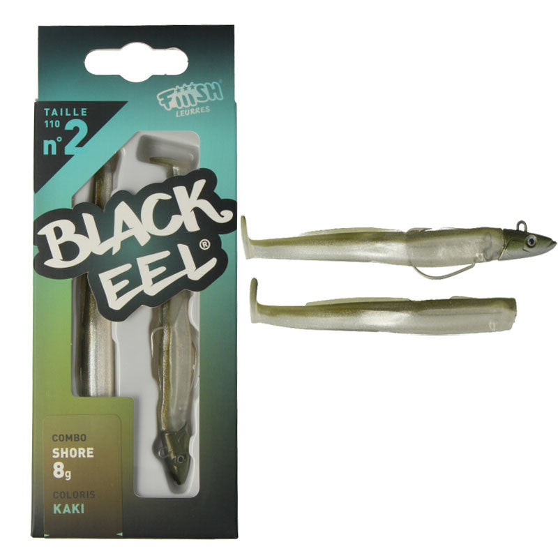Fiiish No.2 11cm Black Eel Lures