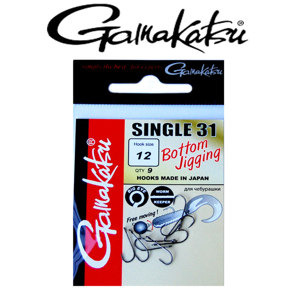 Gamakatsu Single 31 Bottom Jigging Hooks
