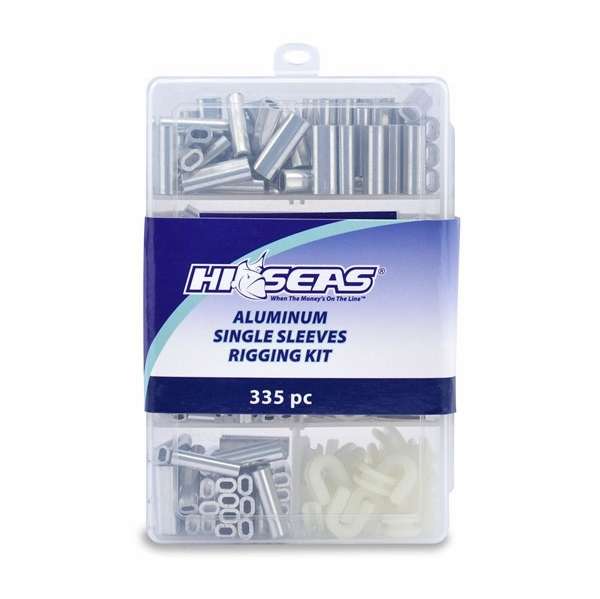 Hi-Seas Aluminum Single Sleeves Rigging Kit