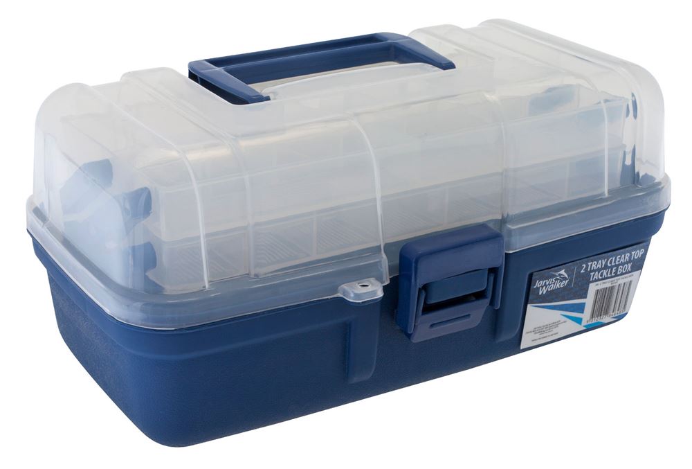 Jarvis Walker Clear Top Tackle Box