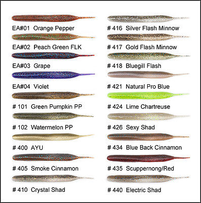 Keitech Sexy Impact Soft Lures