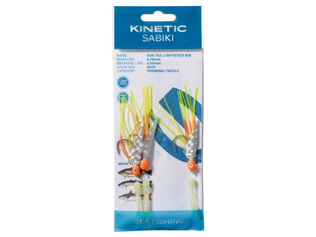 Kinetic Sabiki Sun Tail Lightstick Rig