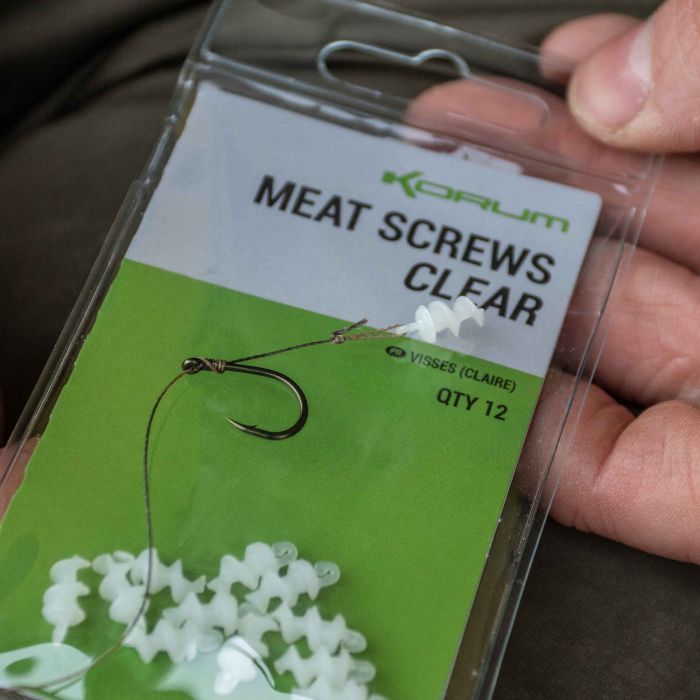 Korum Meat Screws Clear
