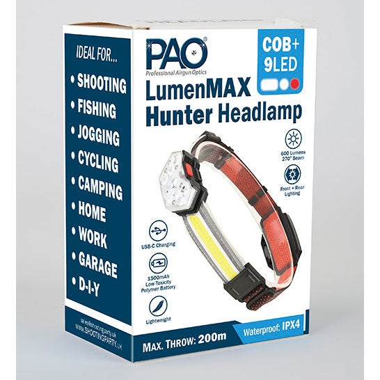 PAO LumenMAX Hunter Headlamp