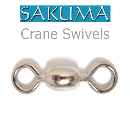 Sakuma Nickel Plated Brass Crane Swivels