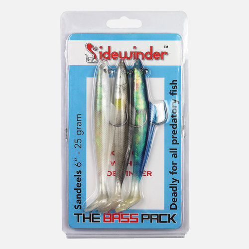 Sidewinder 'The Bass Pack' Sandeels