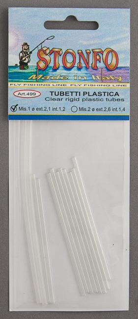 Stonfo Clear Rigid Plastic Tubes