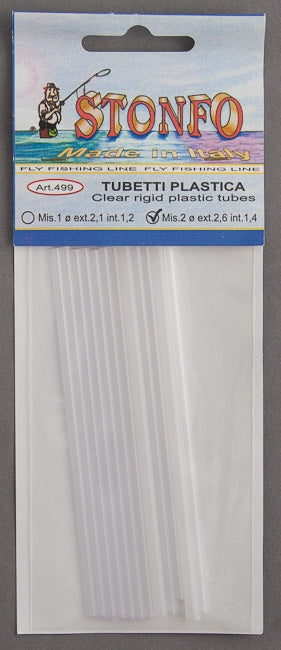 Stonfo Clear Rigid Plastic Tubes