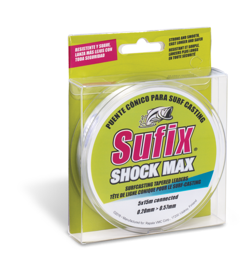 Sufix Shock Max Surfcasting Tapered Leader